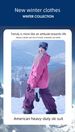 Outdoor Couple Sports Hooded Sweatshirt Ski Set Violet Snow Durable Pants_desvips.com