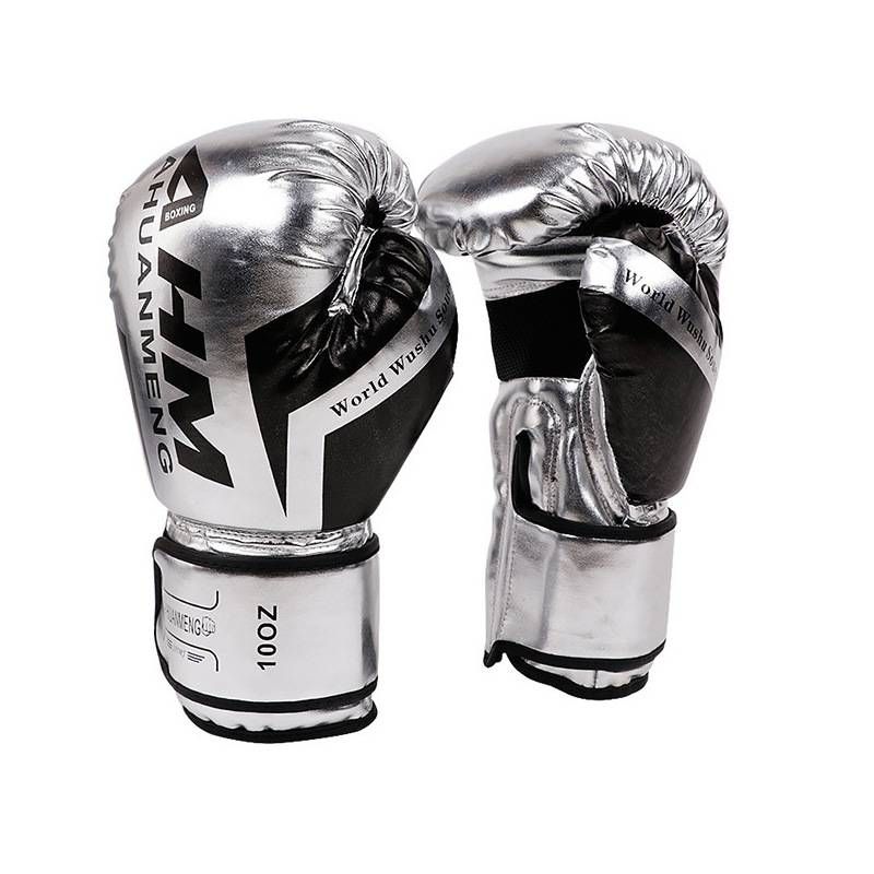 Muay Thai Free Fighting Boxing Anti-Tear PU Competition Fighting Gloves_desvips.com