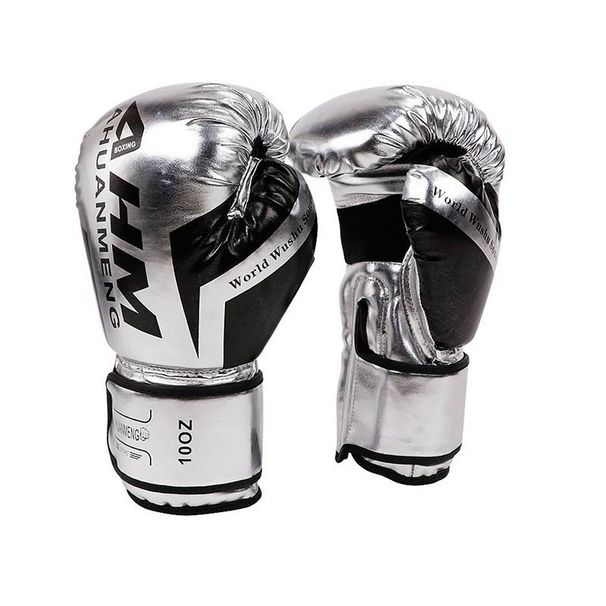 Muay Thai Free Fighting Boxing Anti-Tear PU Competition Fighting Gloves_desvips.com