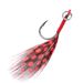 Skimming Shark|10-Pack Peacock Feather Iron Plate Ise Ni Single Hooks Lure Sea Boat Fishing_desvips.com