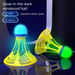 Glowing Badminton Night Use Outdoor Windproof Durable Plastic Training Ball Unbreakable Luminous High Elasticity Wind_desvips.com