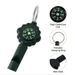 Multi-functional Compass Outdoor Survival Whistle Carabiner 2-in-1 Equipment For Hiking Camping Emergency Tool_desvips.com