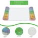 Premium Glitter Gradient Pool Float Thickened Eco PVC Lounge Bed With Backrest For Adults 180cm Water Hammock For Pool Lake_desvips.com