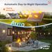 addlon 102FT (96+6) Solar String Lights Outdoor With Remote, Last 30+ Hours_desvips.com
