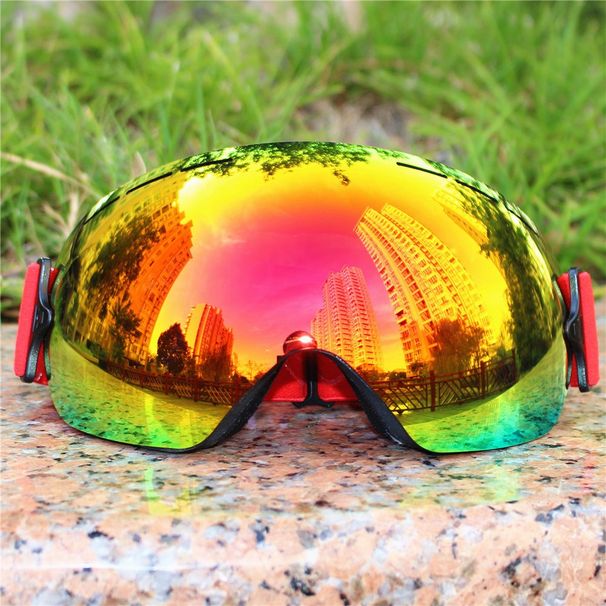 New Releases In December Large Spherical Double-Layer Anti-Fog Frameless Sports Card Myopia Ski Goggles Export Men And Women Cross-Border Foreign_desvips.com