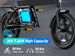 14inch Electric Bike,Mini City E-Bike, LCD Display, 36V 7.8Ah Battery, 250W Motor, 25km/h Top Speed, With Rear Rack, Dual Disc Brakes, Compact_desvips.com