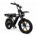 PIXAR M9 Full Suspension Electric Bike With 48V 35AH Dual Battery_desvips.com