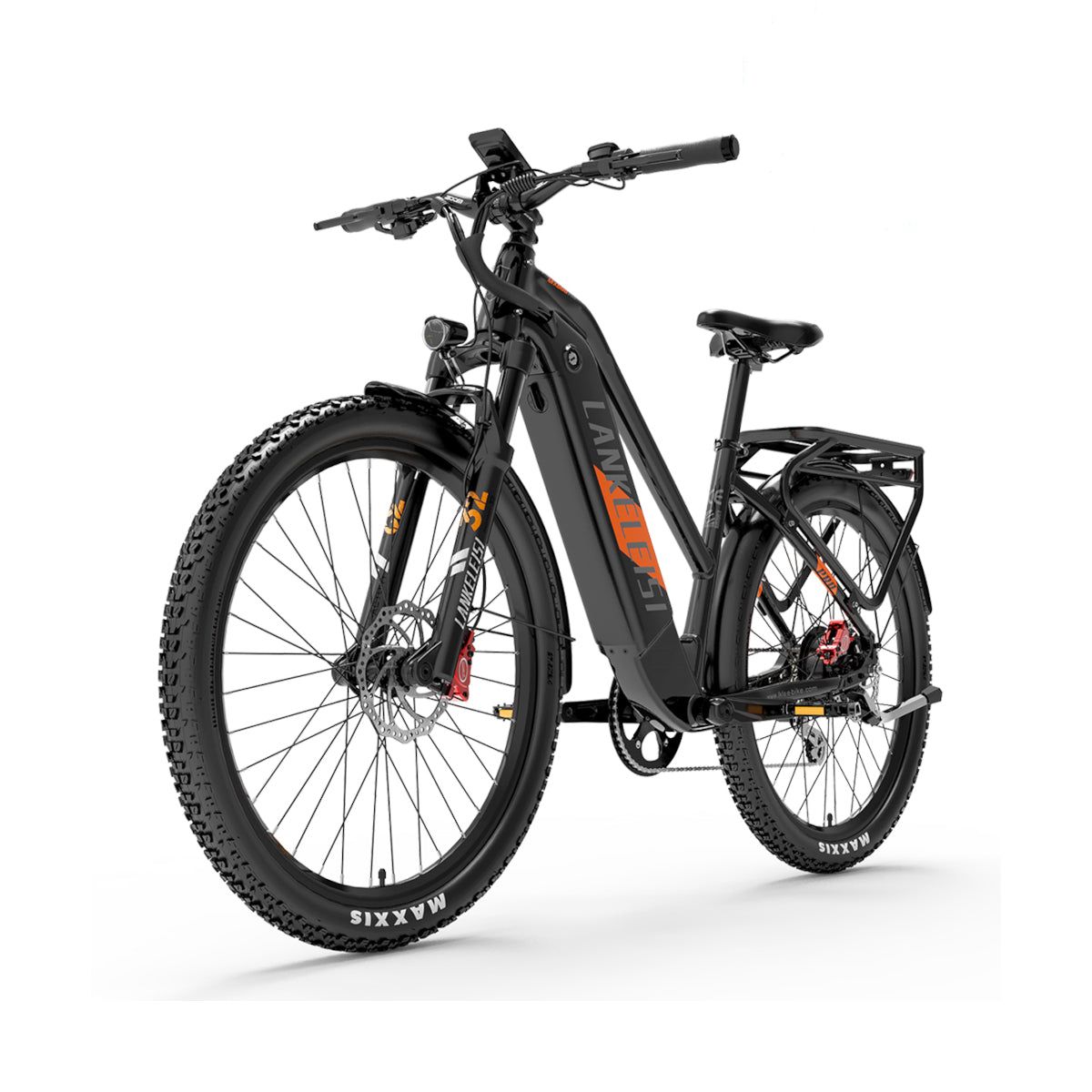 Lankeleisi MX600 Pro 27.5 Electric Bicycle, 500W, 20AH Battery, 7 Speeds, Hydraulic Brakes, 27.5*2.4 Tires_desvips.com