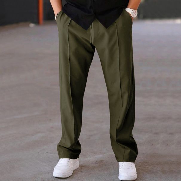 Same Style Straight Leg Pants For Both Male Female, Spring And Autumn Styles, Trendy Brands, Niche Design, Minimalist_desvips.com