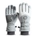 Winter skiing gloves for men women, outdoor cycling, waterproof touch screen with thick velvet, warm gloves, anti slip_desvips.com