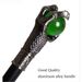Silver Dragon Claw Grasp Green Glass Ball Walking Cane Fashion Decorative Walking Stick Gentleman Elegant Cosplay Crosier 93cm_desvips.com