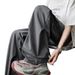 001 2025 American Quick-Dry Ice Silk Cargo For Men Summer Wrinkled Patchwork Outdoor Hiking Pants Light Mature Casual Style_desvips.com