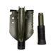 Multifunctional engineer shovel Lifesaving shovel Thickened double handle shovel camping shovel trumpet folding shovel Army shovel outdoor_desvips.com