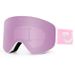 New magnetic anti fog skiing goggles for outdoor sports, men's and women's skiing goggles, UV resistant hiking goggles_desvips.com