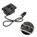 UK300T Modified Tuner Ukulele Black Electric Box Plastic Portable Acoustic Guitar Pickup_desvips.com