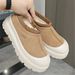 Logo 26ss 1 Correct Slip-On Sheepskin Waterproof Snow Boots New Model For Men And Women Couples Height-Increasing Thick-Soled_desvips.com