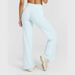 Nude Feel Wide Leg Yoga Pants High Waisted Sports Fitness Tights For Women Butt Lifting And Shaping Peach Silhouette Cross Border Alternative_desvips.com