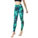 2023 Spring And Summer New Yoga Women's Quick-Drying Hip-Lifting Printed Dance Fitness Pants Sports Tights_desvips.com