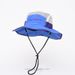 Color Blocked Wide Brimmed Fisherman's Hat Retro Quick Drying Unisex Sun Protection Hat For Spring Summer Outdoor Camping Hiking Workwear_desvips.com