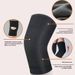 Fleece Lined Warm Knee Pads For Autumn And Winter, Joint Protection Against Cold, Men And Women, Elastic, Non Slip Fleece Knee Pads_desvips.com