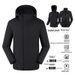 New National Standard Men's And Women's Windbreaker Water-Repellent Windproof Warm Two-Piece Set White Goose Down Inner_desvips.com