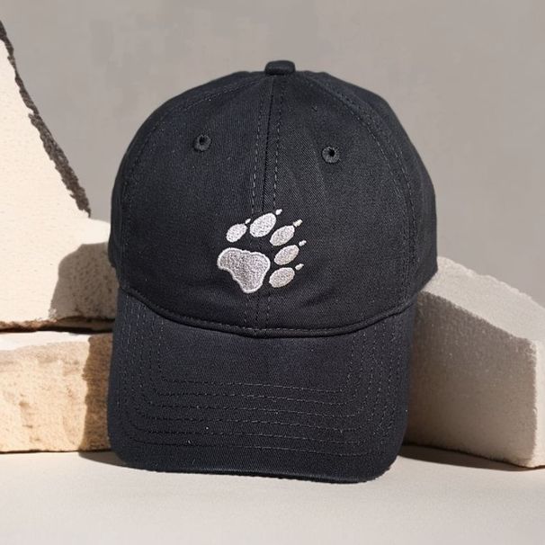 Vintage Baseball Versatile New Embroidered Hat Soft Top Fashion Sunshade Face-Slimming Duckbill Cap Outdoor Casual Big_desvips.com
