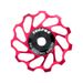 Mountain Road Bike Ceramic Rear Guide 11T Derailleur Chain Tension Wheel Aluminum Alloy Bearing_desvips.com