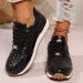 Designer Trend Sneakers Women Casual Lace Up Flat Running Walking Woman Footwear Breathable Women's Sports Shoes_desvips.com