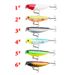 Lure Bait 5.7cm4.7g Surface System Small Pencil Fish Bait Zigzag Dog Bait Simulation Fish Bait Hard Bait Fishing Gear_desvips.com