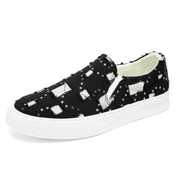 Male Vulcanized Men's Canvas New Cloth Breathable Casual Skateboard Shoes Man Outdoor Walking Footwear_desvips.com