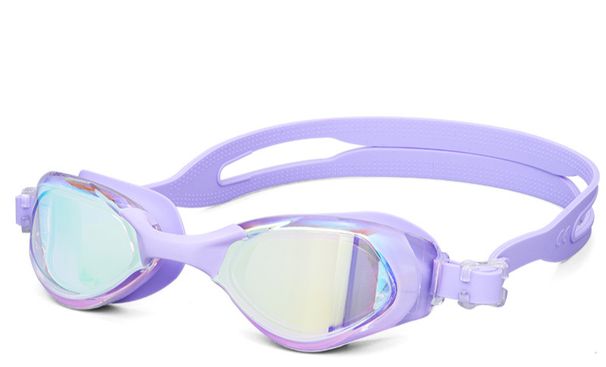 4pcs/set Adult Swimming Goggles Swimming Cap Set HD Men's Waterproof And Anti Fog Glasses Women's Swimming Cap Nose Clip Earplugs Swimming Equipment_desvips.com