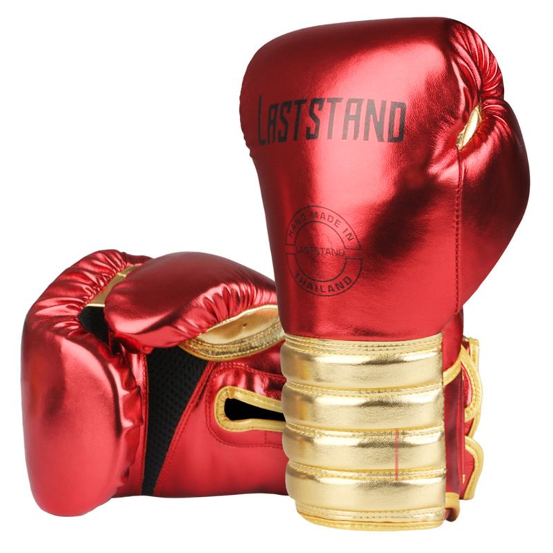 Metal Adult Boxing Gloves Men's Muay Thai Free Fighting Women's Sanda Training Gloves Children's Sandbag Professional Fighting_desvips.com