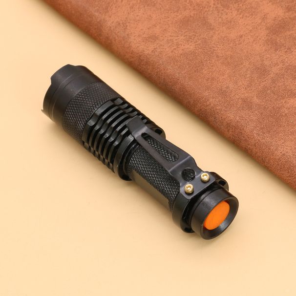 Compact Zoomable Flashlight EDC Pocket Light Adjustable Focus Ultra-Bright LED Rechargeable Sports Outdoor Camping Hiking_desvips.com