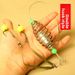 Bottom Full Set Beads Diamond Shape Reverse Ground Lure Knot European Style Carp Fishing Rig_desvips.com