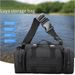 Waterproof Oxford Fishing Backpack – 35cm Large Capacity Tackle Bag For Sea/River Fishing, Cycling, Travel – Anti-Tear With Multiple Pockets_desvips.com