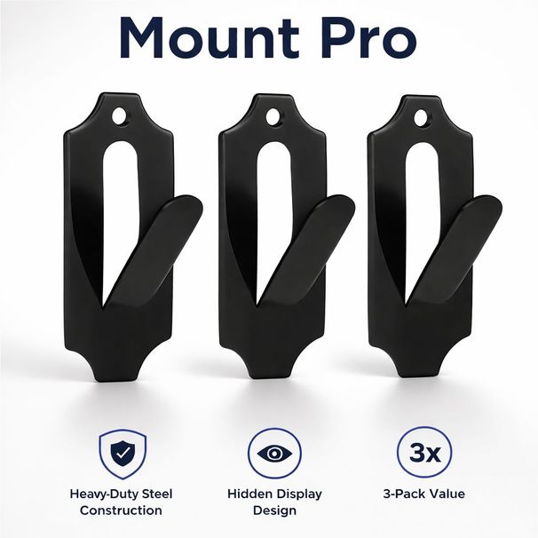 3 Pack Skull Mount Hanger For Hanging Deer Mule Antelope Coyote Small Game Animals_desvips.com