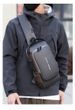 Password Lockbone Bag Anti-theft Film Waterproof USB Charging Port Multifunctional Sports Single-shoulder Crossbody Motorcycle Riding Bag_desvips.com