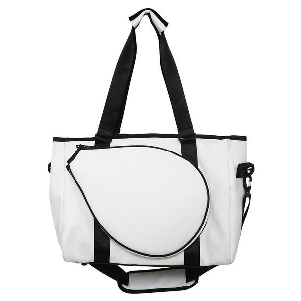 Badminton Racket Bag, Large Capacity Sportswear, Tennis Bag, Men's Handheld Sports And Fitness Bag_desvips.com