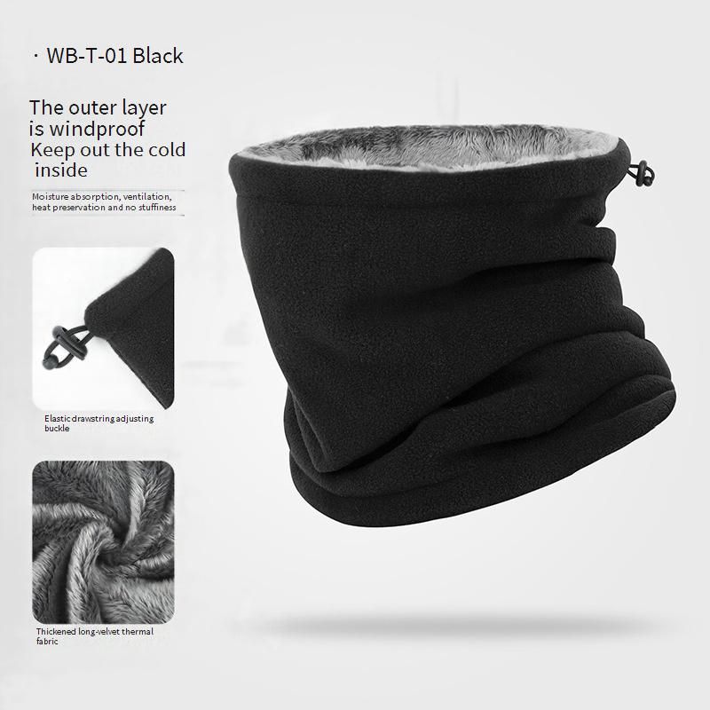 Windproof Face Mask, Reusable Scarf In Black, Dark Grey, Navy, Army Green, Brown (Unisex, One Size Fits All)_desvips.com