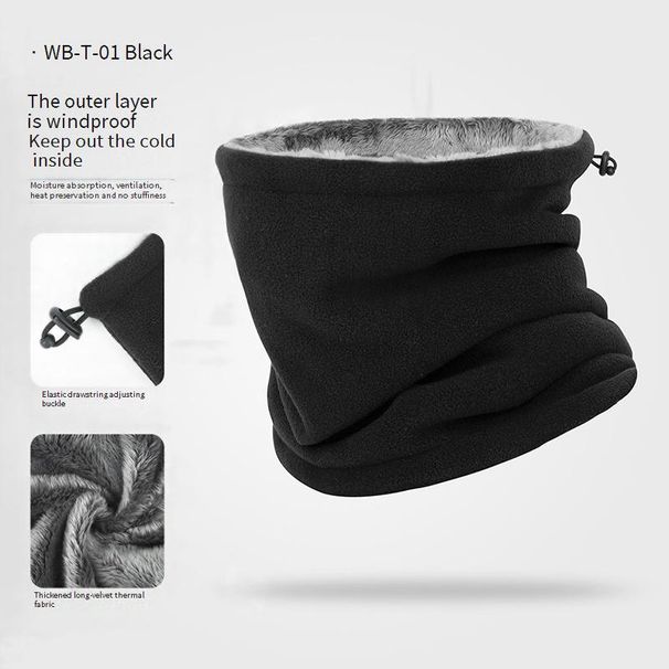 Windproof Face Mask, Reusable Scarf In Black, Dark Grey, Navy, Army Green, Brown (Unisex, One Size Fits All)_desvips.com
