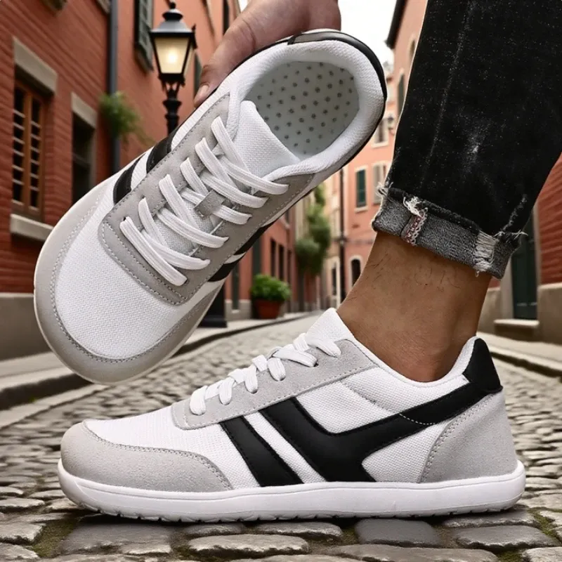 New Toe Men's Unisex Outdoor Running Zero Drop Casual Sneaker Fashion Minimalist Soft Wide Barefoot Shoes_desvips.com