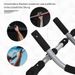 Klimmzugstange Multifunktions-Trainingshalterung Türreck Aus Stahl Mit Schaumstoffgriffen Schwarz Grau 92x40x17cm Für Fitness Zuhause_desvips.com