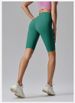 Yoga Shorts For Women Double-sided Fur Tight Pinch Pants High Waist Belly-tight Outdoor Running Fitness Cycling Sports Shorts_desvips.com