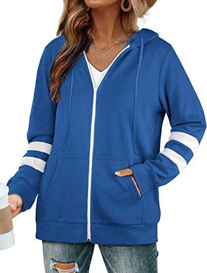 2021 Women's Hot Selling Color Cardigans, Hoodies, Zippered Sweatshirts, Autumn And Winter New Products_desvips.com
