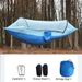 Automatic Outdoor Anti Rollover Double Camping Artifact With Mosquito Net, Home Swing, Hammock, Nylon_desvips.com