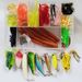 Full Swimming Layer Lure Set Hook Pliers Combination Multiple Styles Cross-Border Bait Fishing Gear_desvips.com