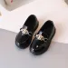 Kids Toddler Patent Leather British Style Children Slip on Loafers Cutefeet for Girl Boy Student Performance Shoes Sizes_desvips.com