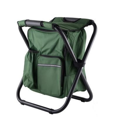 Foldable Cooler Stool With Backpack Straps Insulated Portable Seat For Fishing Beach Camping Lightweight Outdoor Ice Storage Chair_desvips.com