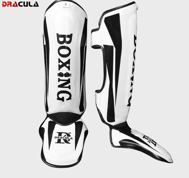 Fighting Muay Thai Thickened Shin Guards With Instep Shin Guards, Adult And Children's Protective Gear, Taekwondo Leg Guards_desvips.com