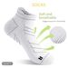 Hiking Clothings Running Socks Men's Short Socks Pure Cotton Deodorant Professional Sports Marathon Basketball Thick Towel Bottom Men's Boat Socks_desvips.com